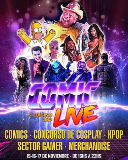 Invitan a la tercera edición de Comic Live Invitan a la tercera edición de Comic Live