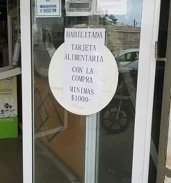 Tarjeta Alimentar: suspenden a comercio de Resistencia por imponer un monto mínimo de compra de $1000 Tarjeta Alimentar: suspenden a comercio de Resistencia por imponer un monto mínimo de compra de $1000